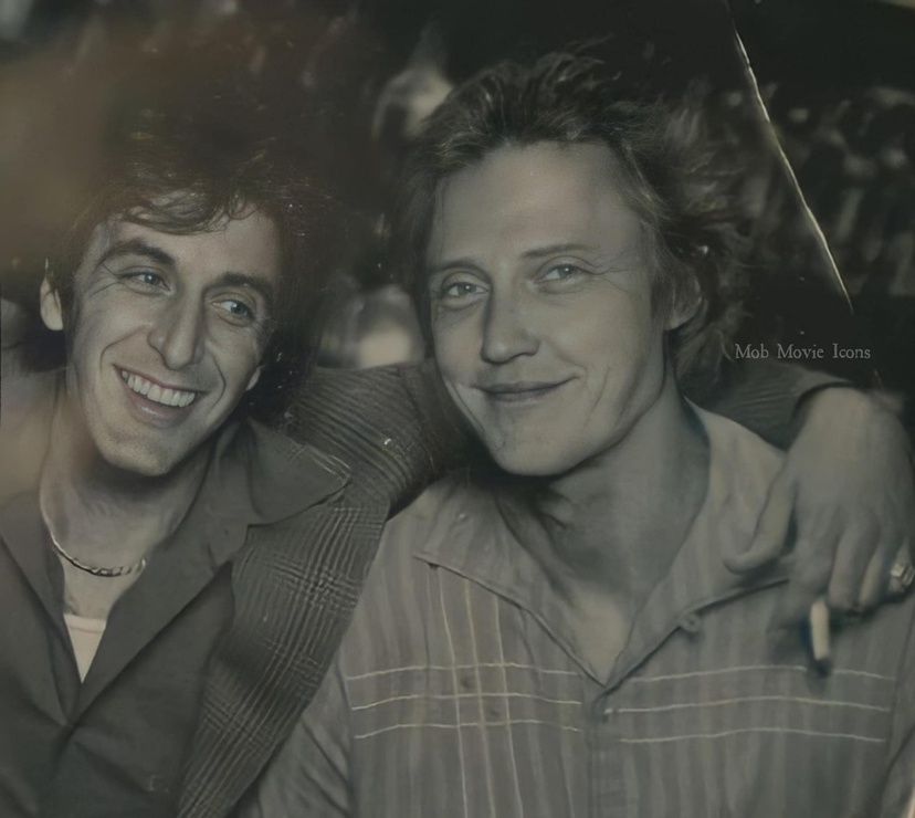 Al Pacino with Christopher Walken