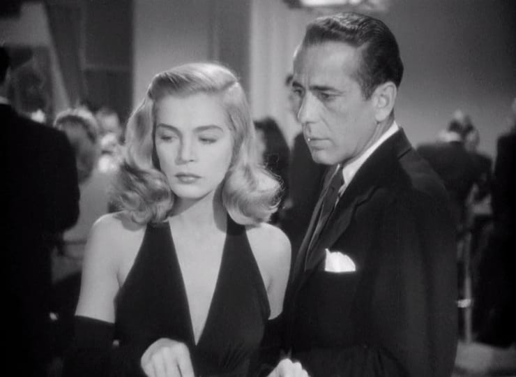 Lizabeth Scott and Humphrey Bogart