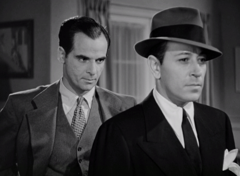 Marc Lawrence and George Raft