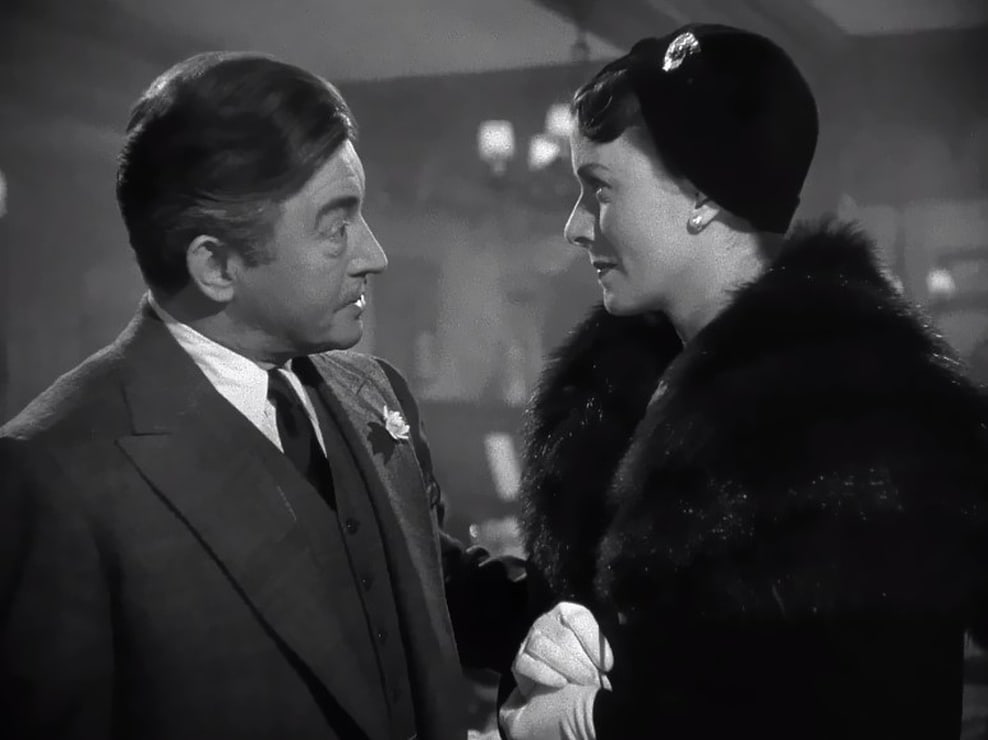 Claude Rains and Molly Lamont