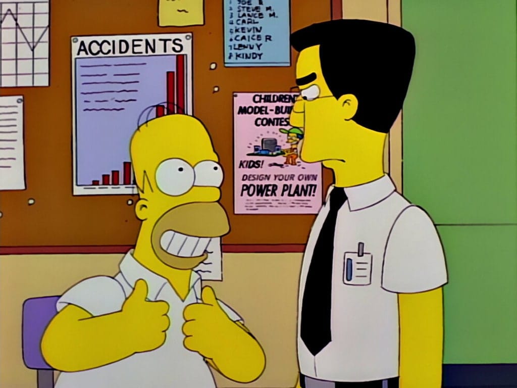 Homer's Enemy - The Simpsons (Season 8)
