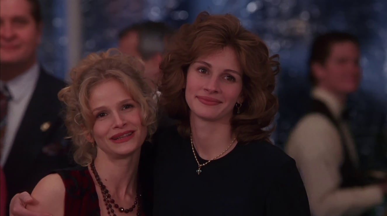 Kyra Sedgwick and Julia Roberts