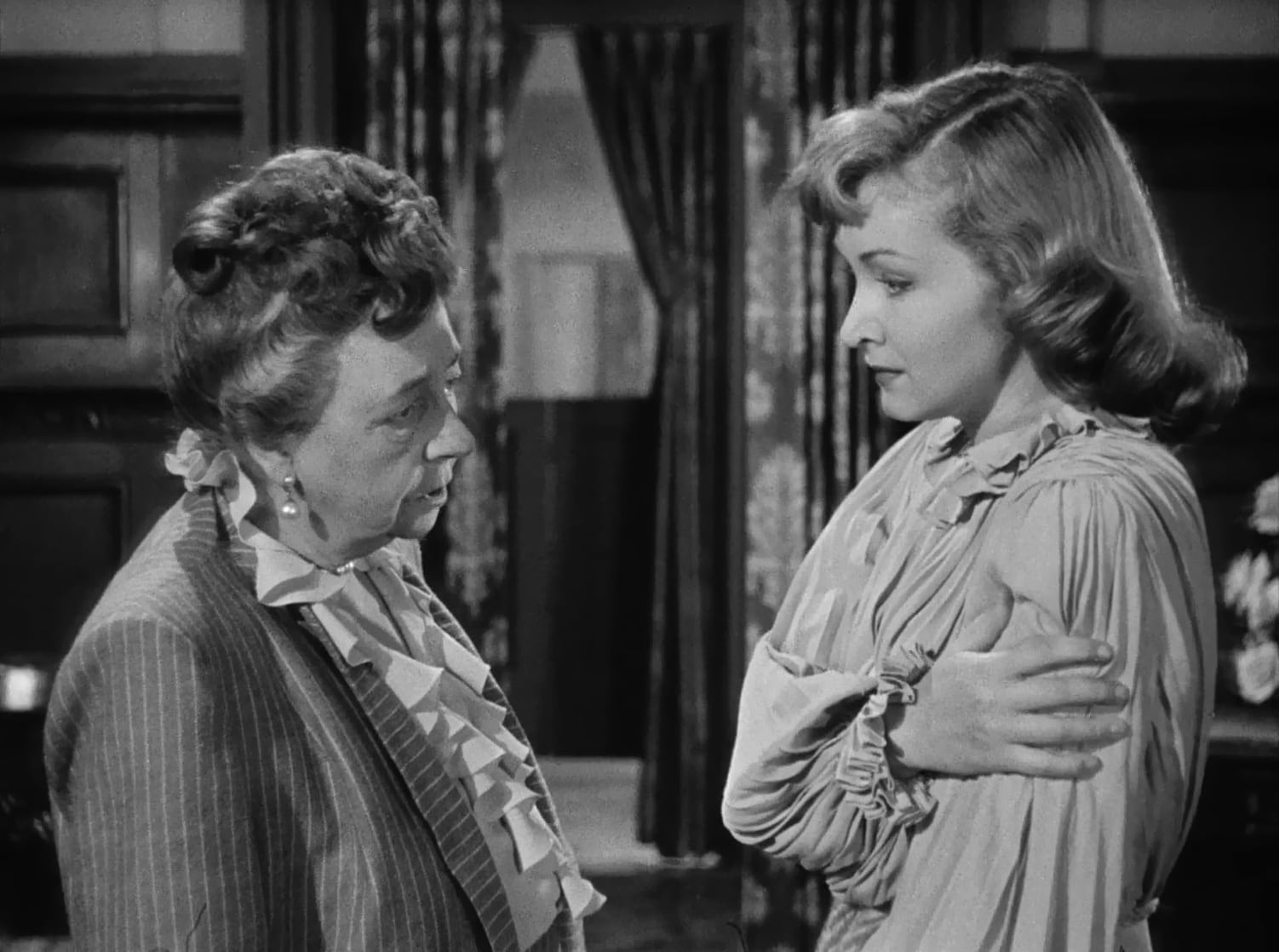 Dame May Whitty and Nina Foch