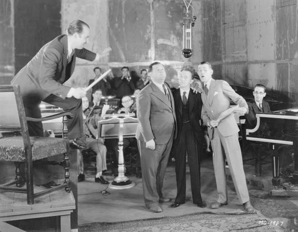 Oliver Hardy, Stan Laurel, Charley Chase