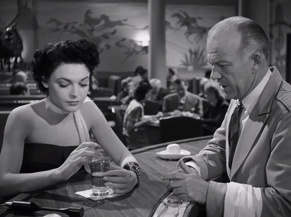 Anne Bancroft and Willis Bouchey