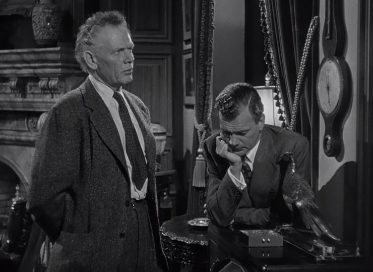 Charles Bickford and Joseph Cotten