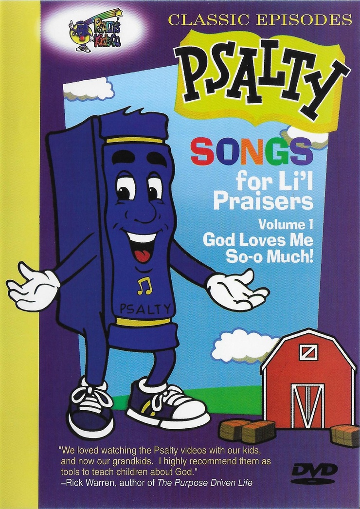Picture of Psalty Songs for Li'l Praisers Volume 1 God Loves Me Soo Much!