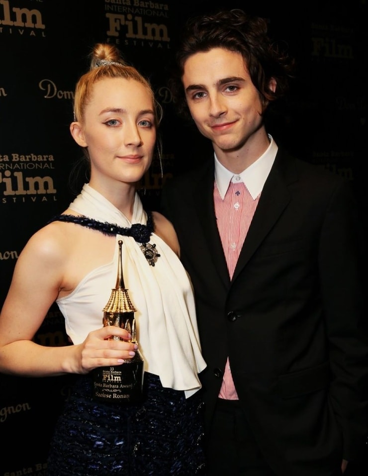 Saoirse Ronan And Timothee Chalamet