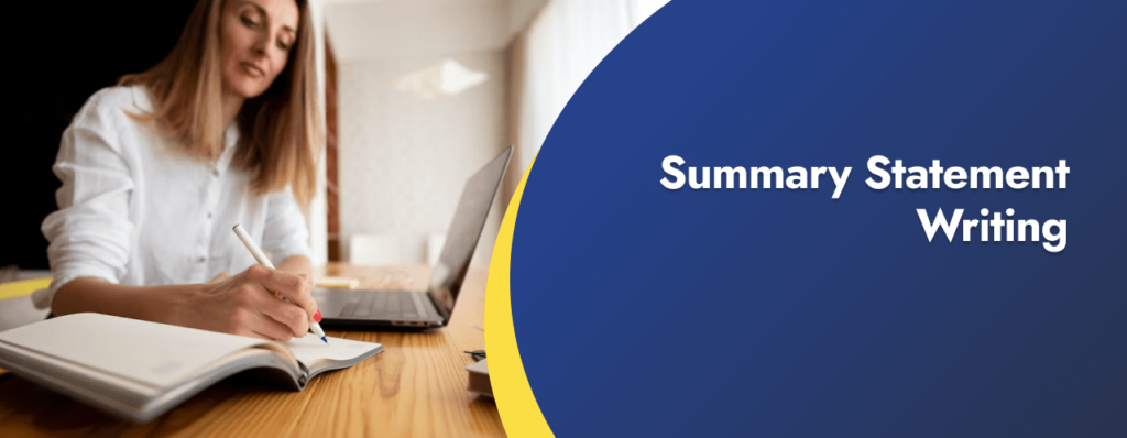 A summary statement writing for Engineering Australia