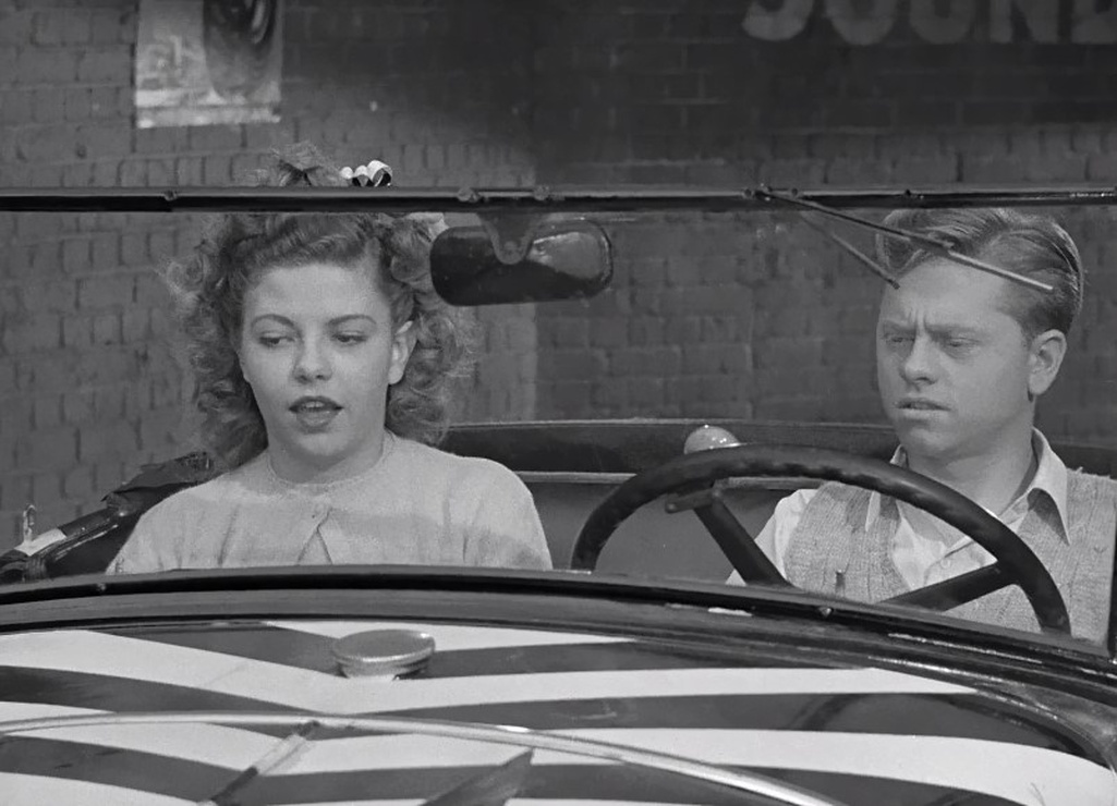 Betty Wells and Mickey Rooney