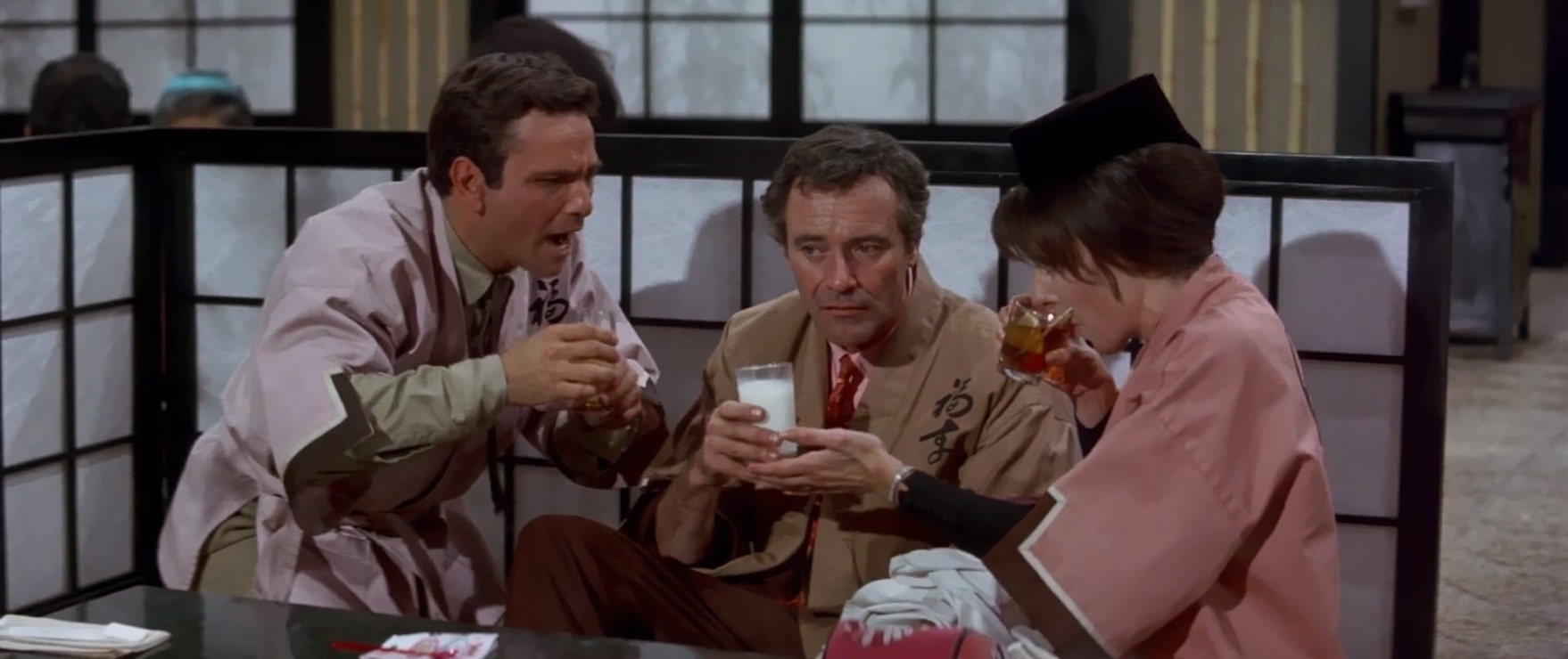 Peter Falk, Jack Lemmon and Elaine May