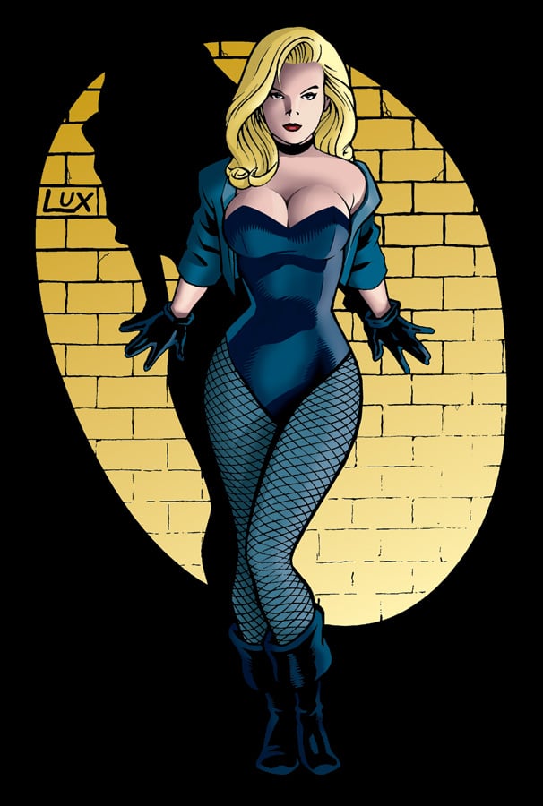 black canary maquette