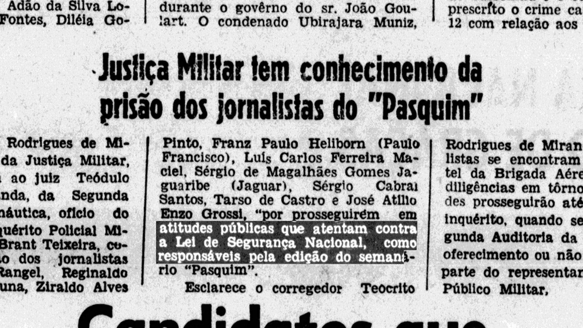 Tá Rindo de quê?: Humor e Ditadura