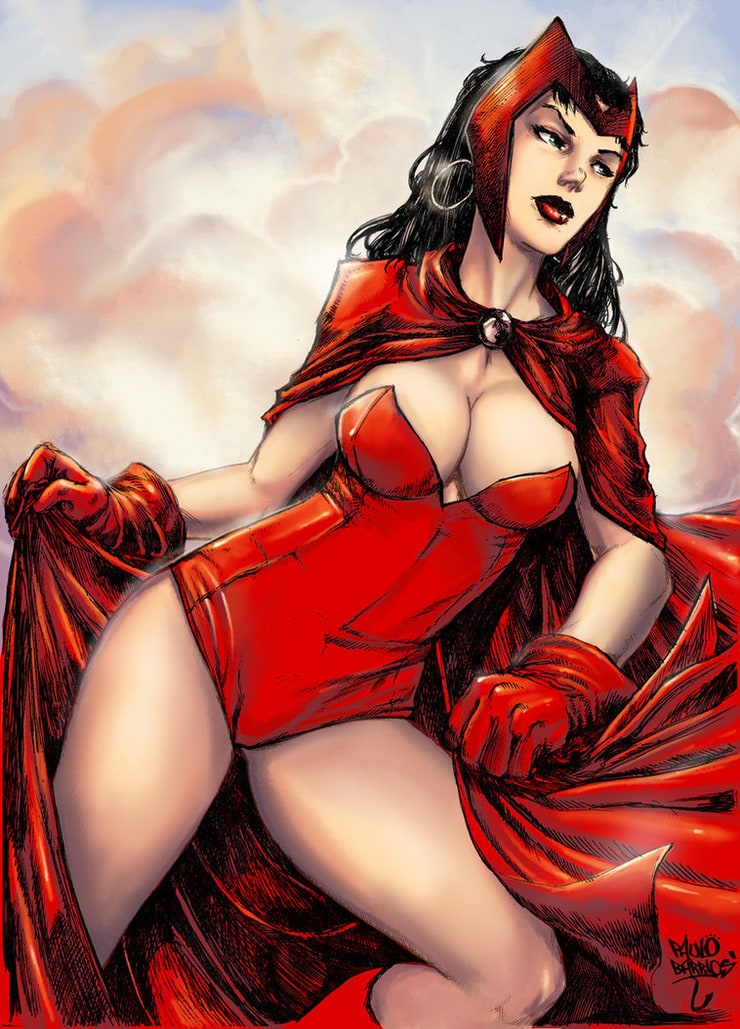 Sexy scarlet witch