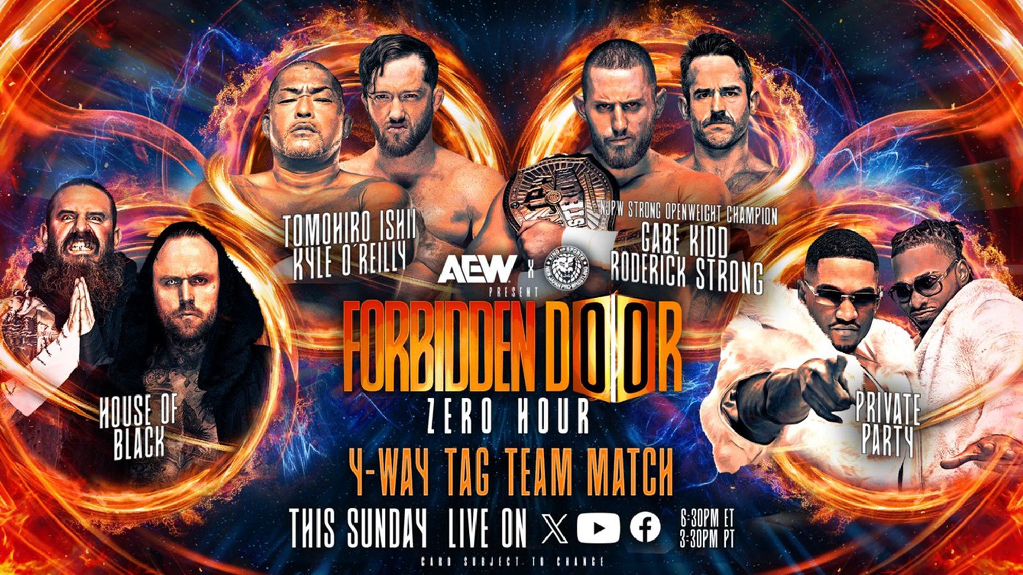 All Elite Wrestling x New Japan Pro Wrestling: Forbidden Door