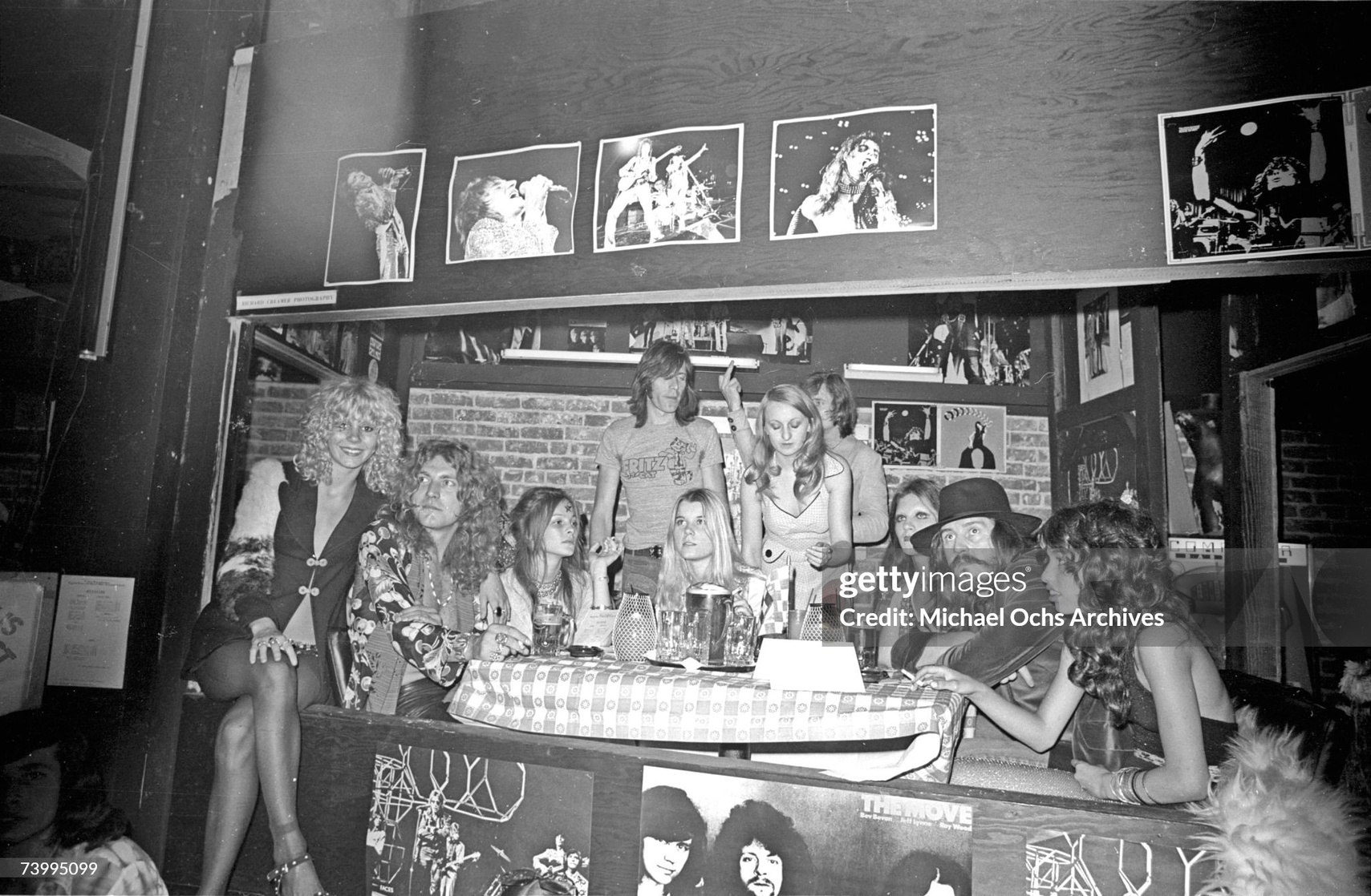 June 1973 with Led Zeppelin at the English Disco