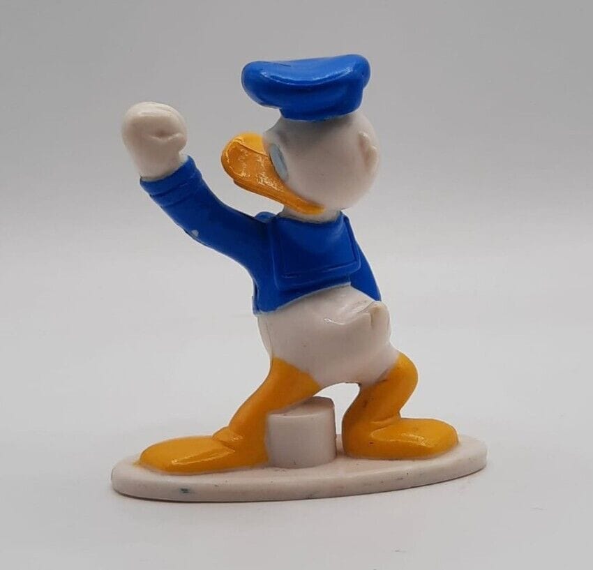 Furious Donald Duck PVC Topper Figure