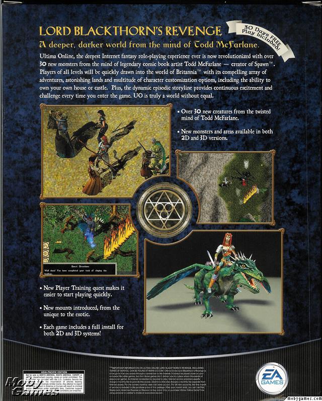 Picture of Ultima Online Lord Blackthorn's Revenge