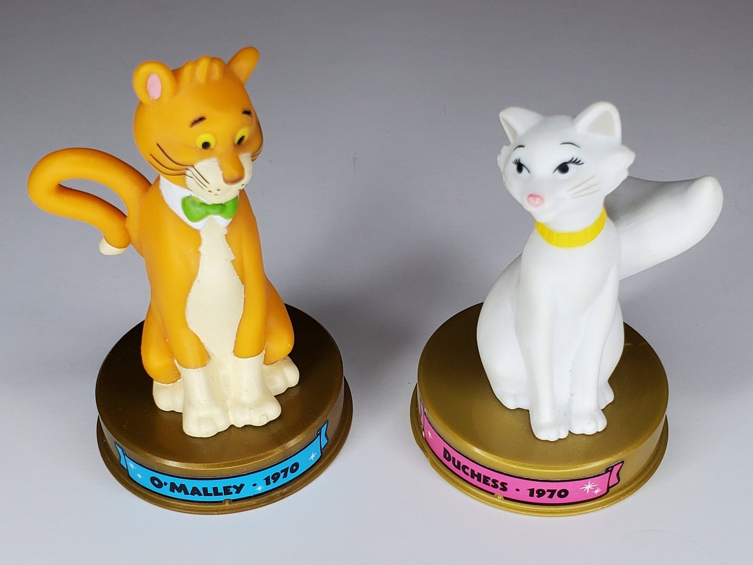 O'Malley and Duchess Happy Meal Toys (Disney's 100 Years of Magic Collection)