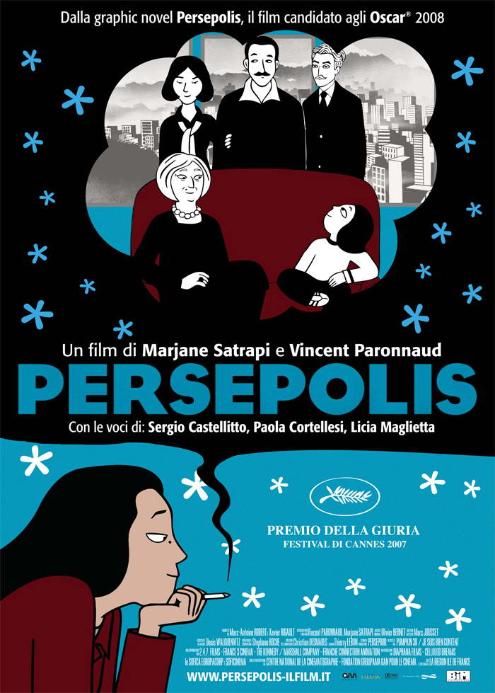 “Persepolis” (Reviews Version)  Original Quad Poster - Film Poster - Movie Poster