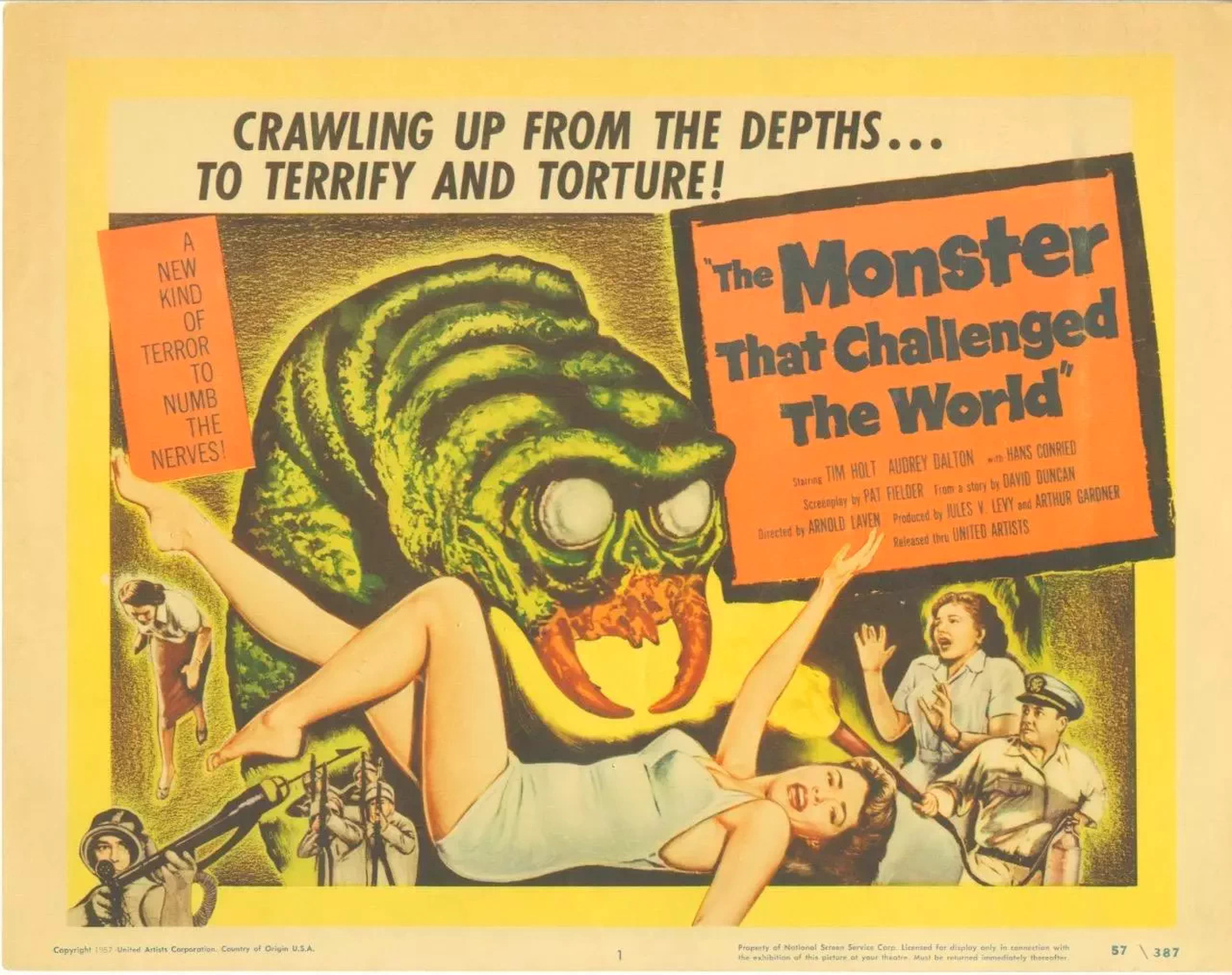 The Monster That Challenged the World (1957)