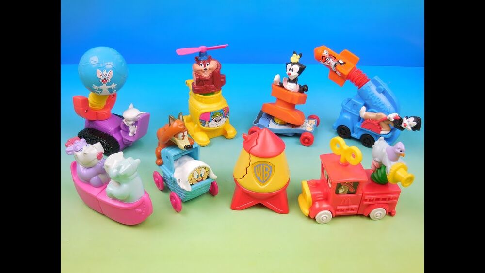 1995 Animaniacs Happy Meal Toys