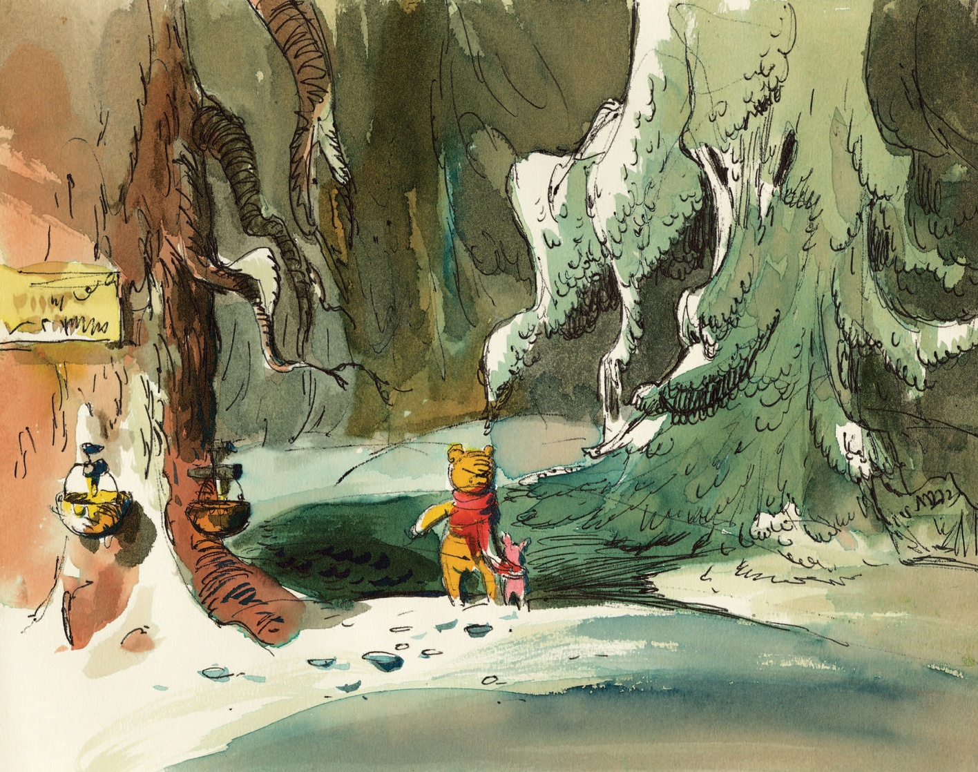 Winnie the Pooh and the Honey Tree