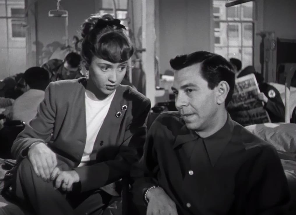 Patricia Joiner and Jack Webb