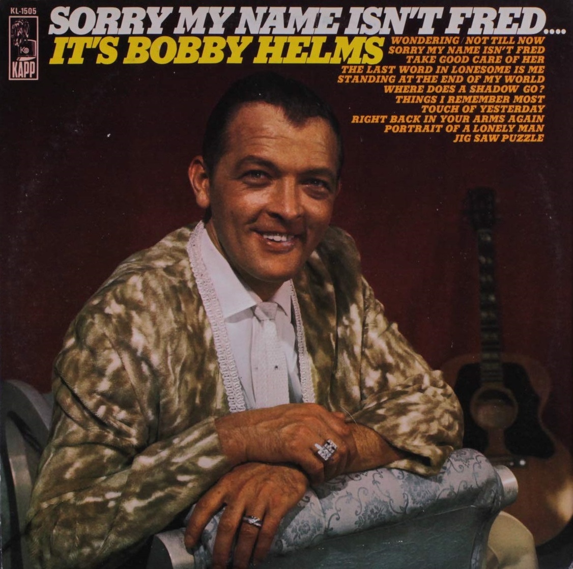 Sorry My Name Isn't Fred... It's Bobby Helms