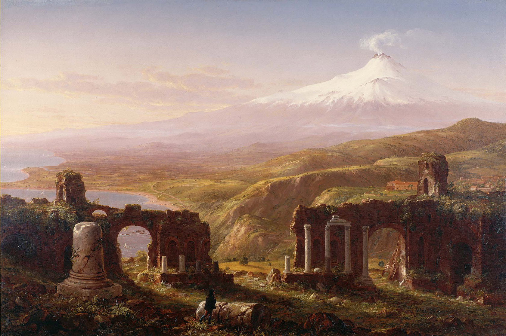 Mount Aetna from Taormina by Thomas Cole Mount Aetna from Taormina by Thomas Cole