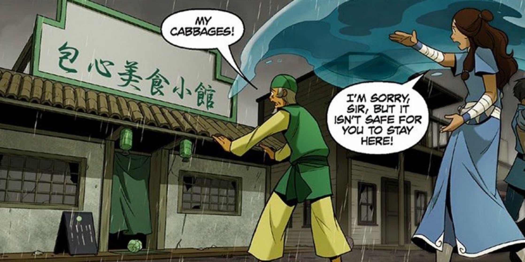 Cabbage merchant