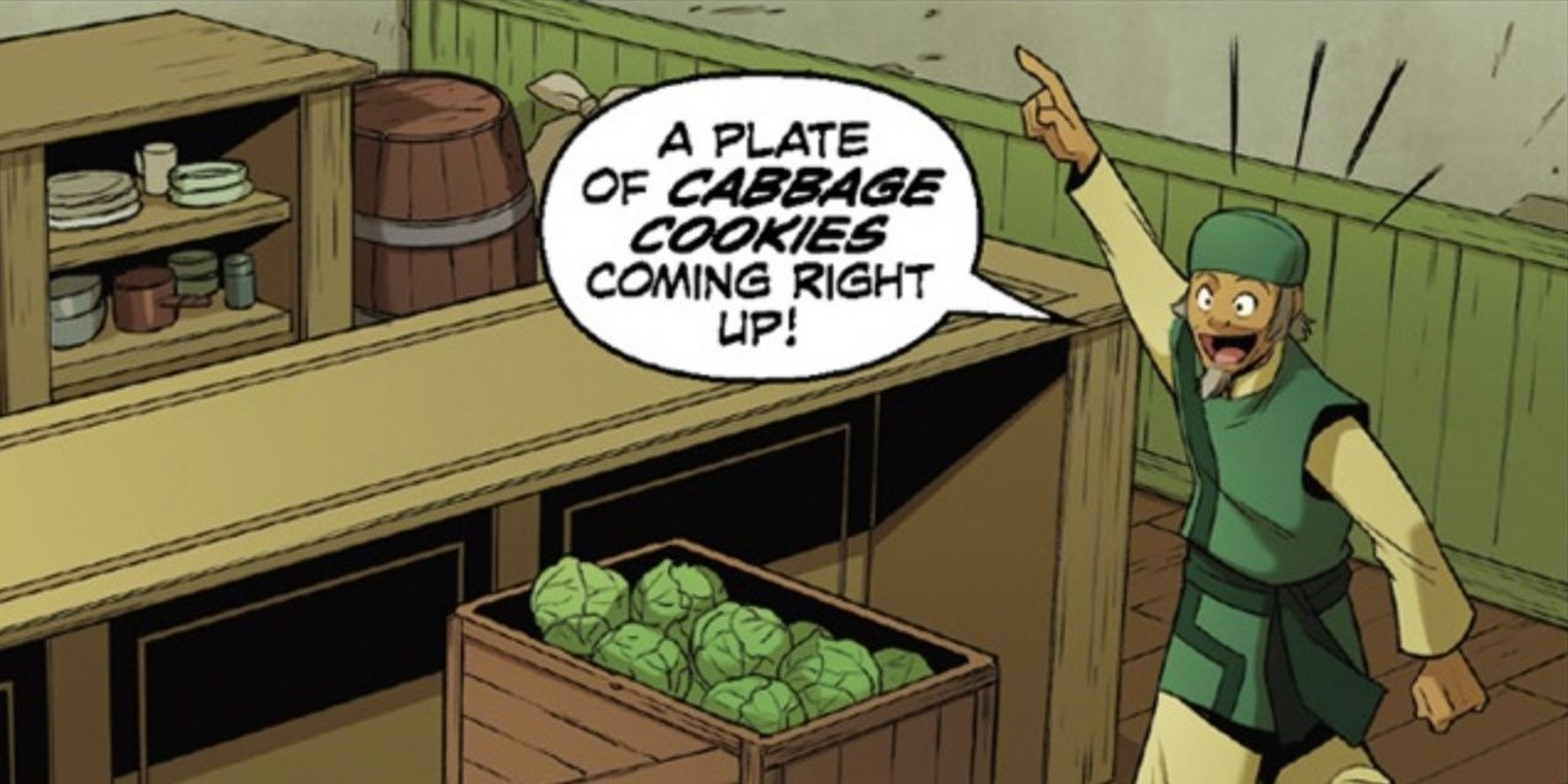 Cabbage merchant