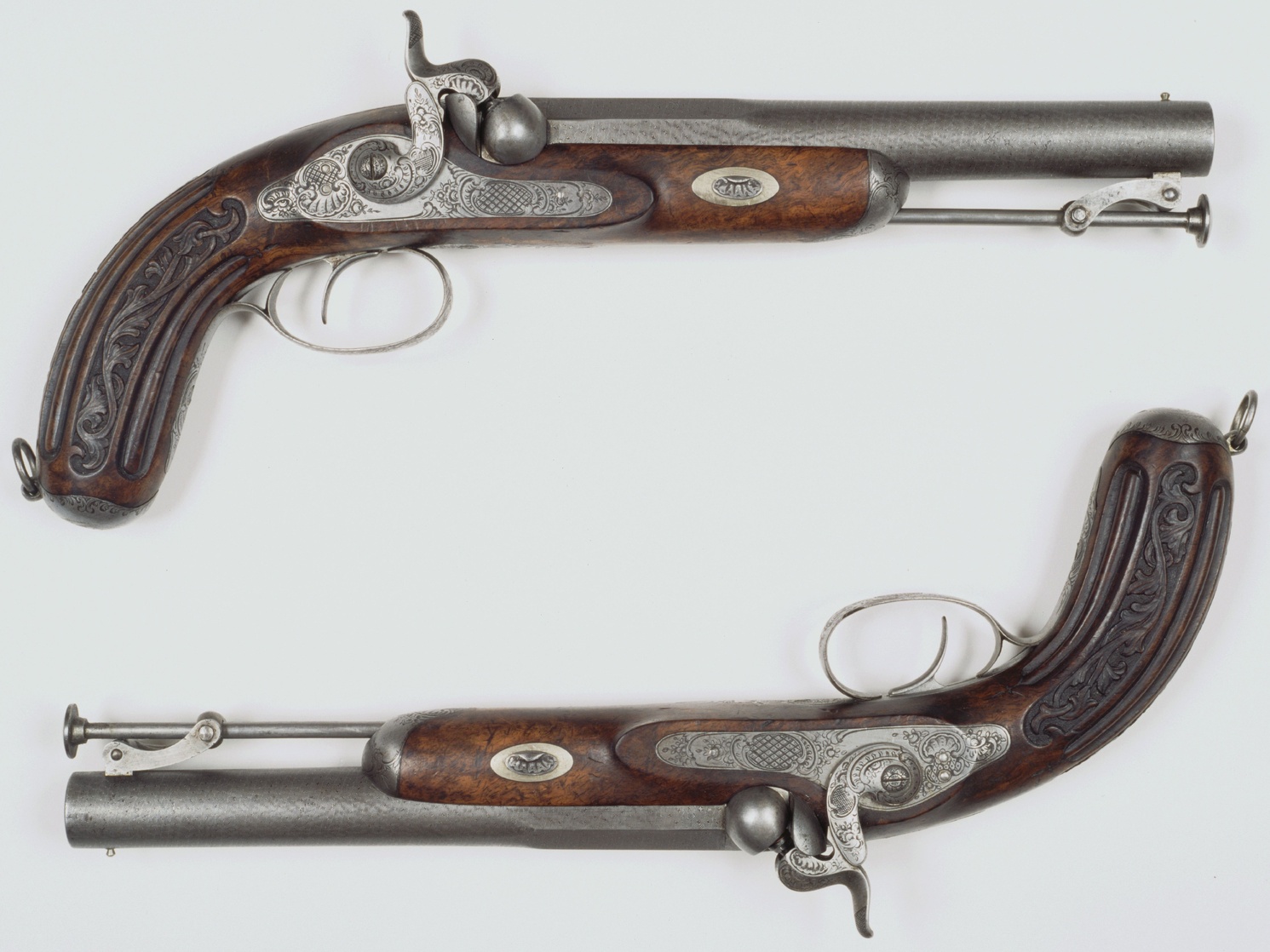 Percussion lock pistol Percussion lock pistol