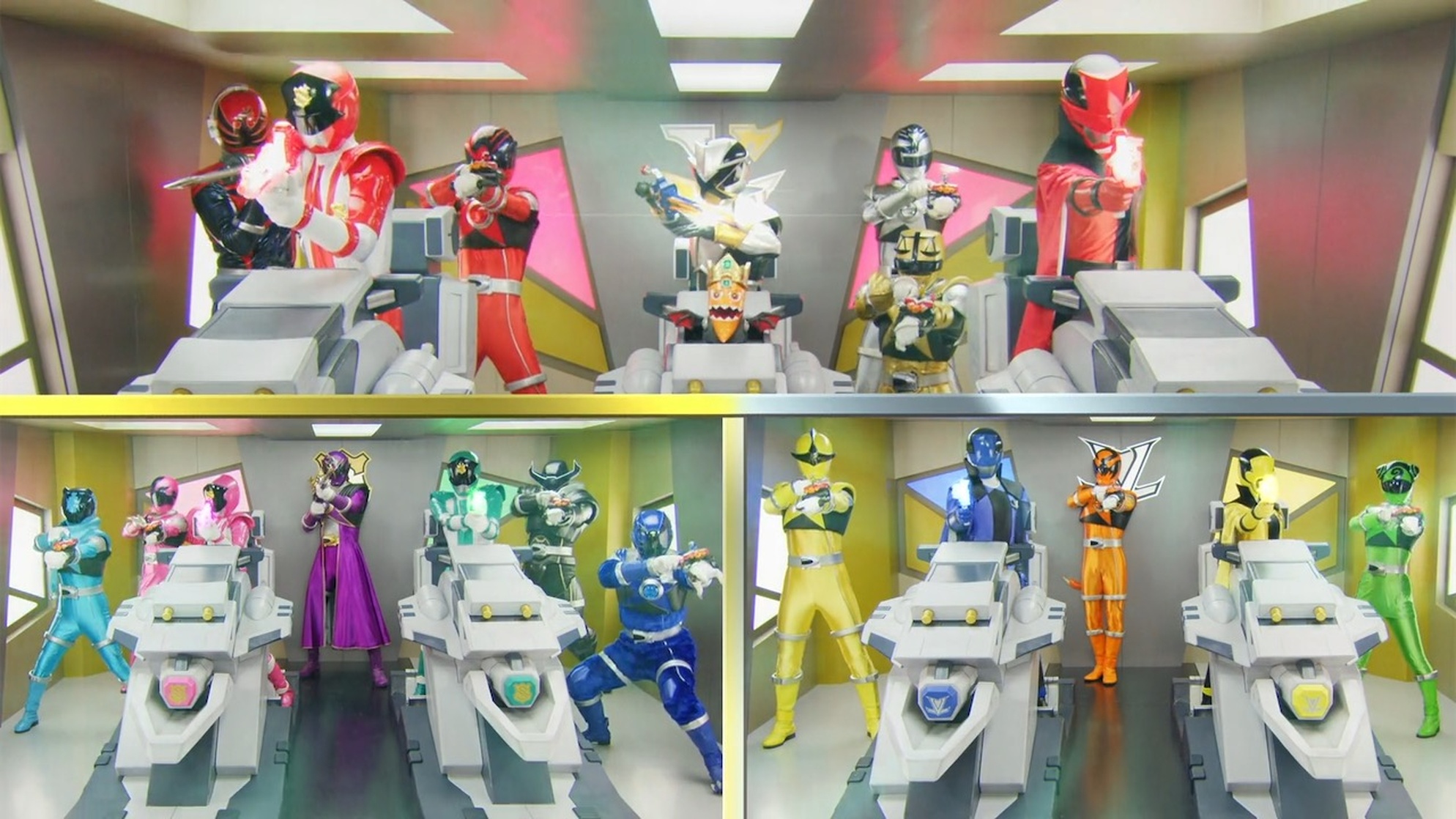 Lupinranger VS Patranger VS Kyūranger