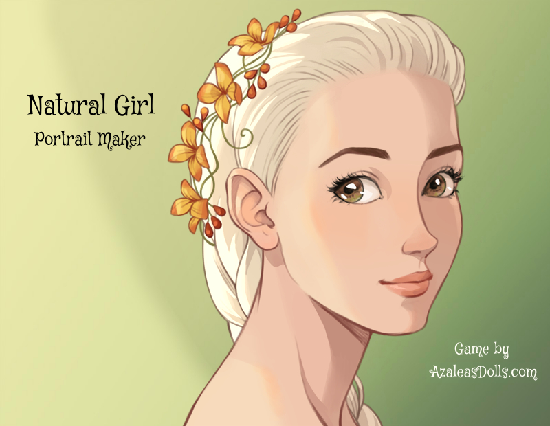 Azalea's Dress up Dolls: Natural Girl Azalea's Dress up Dolls: Natural Girl