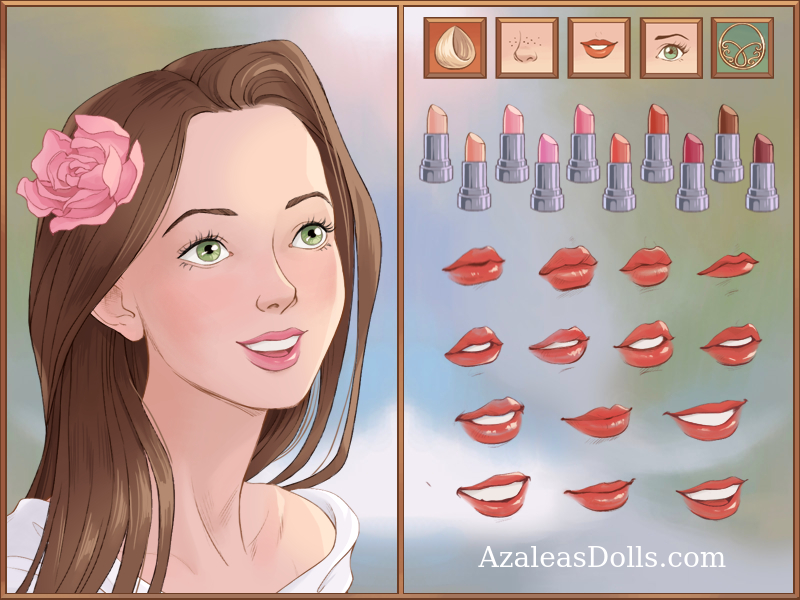 Azalea's Dress up Dolls: Portrait Maker