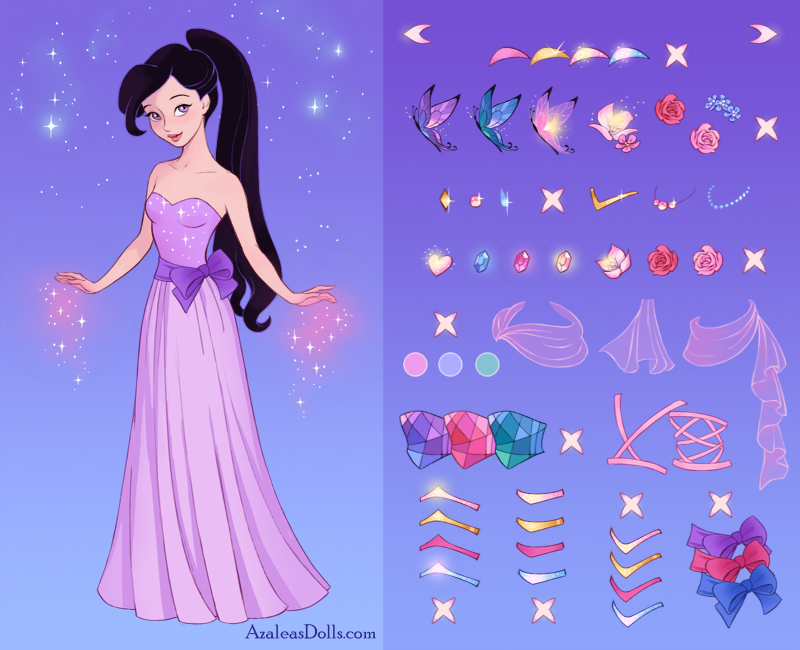 Azalea's Dress up Dolls: Azalea 5 Azalea's Dress up Dolls: Azalea 5