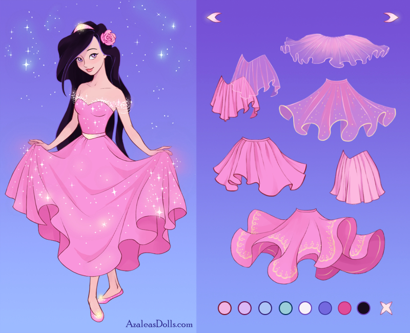 Azalea's Dress up Dolls: Azalea 5 Azalea's Dress up Dolls: Azalea 5