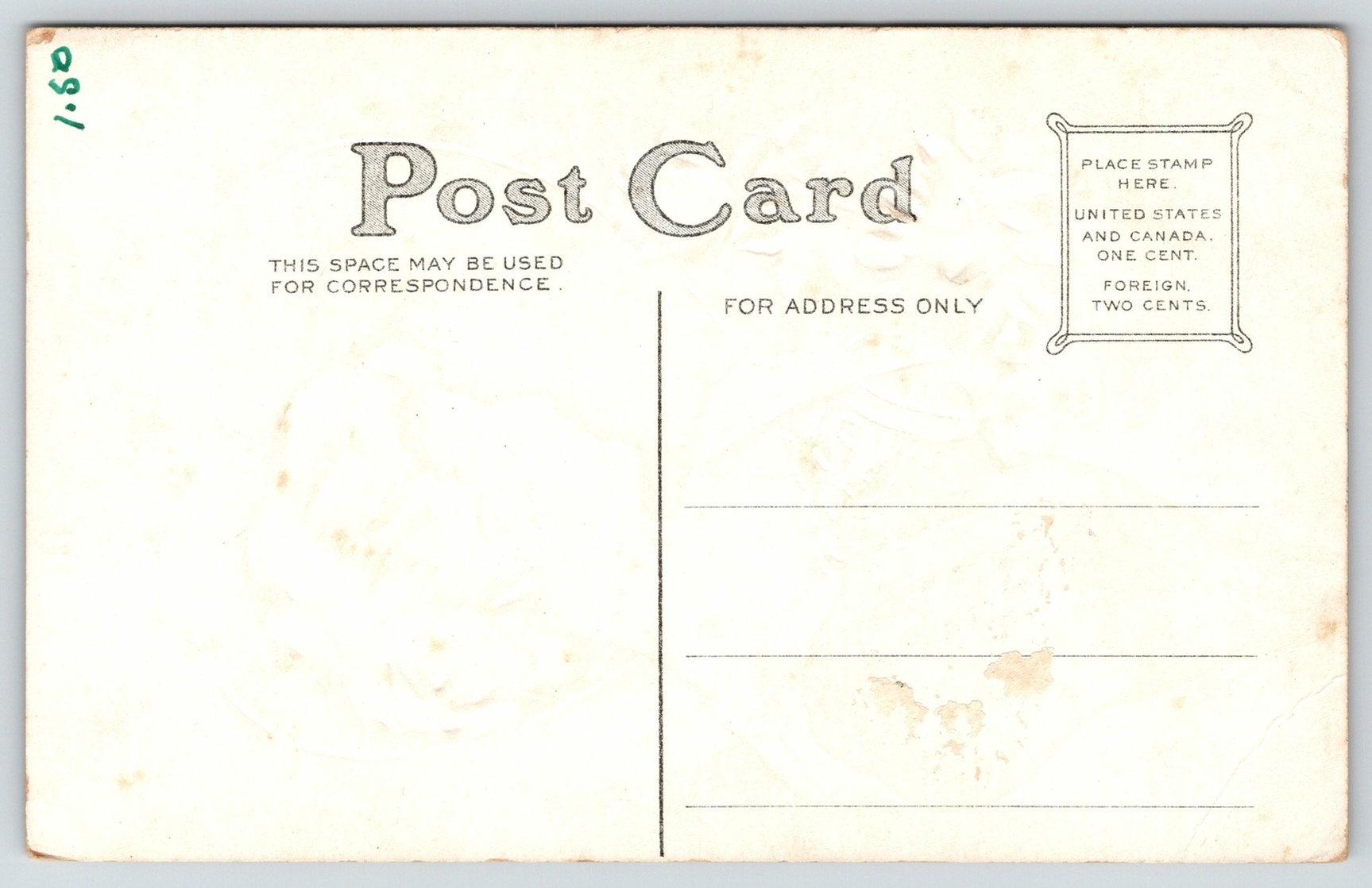 My Valentine postcard