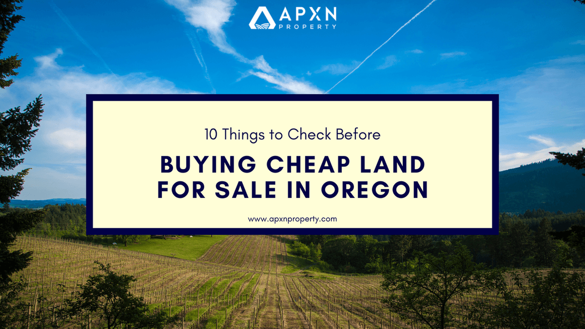 10 Things to Check Before Buying Cheap Land for Sale in Oregon