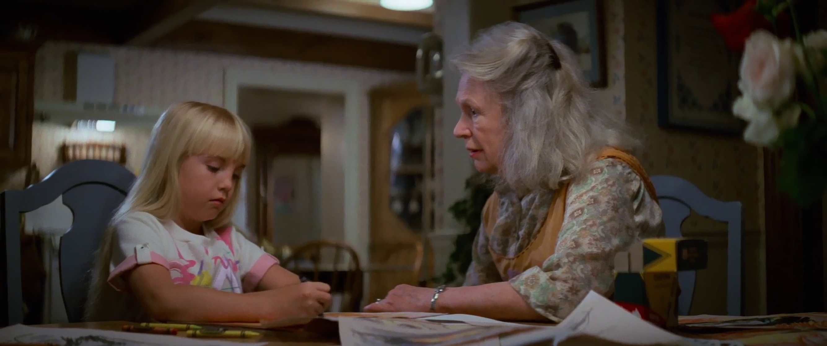 Heather O'Rourke and Geraldine Fitzgerald