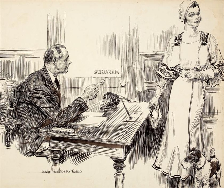 Picture of James Montgomery Flagg