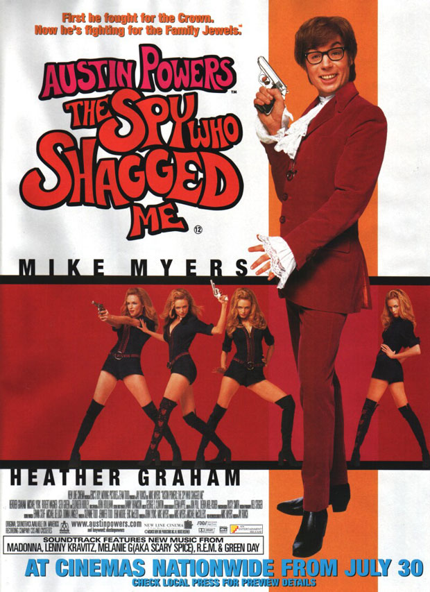 1999 Austin Powers: The Spy Who Shagged Me 1999 Austin Powers: The Spy Who Shagged Me