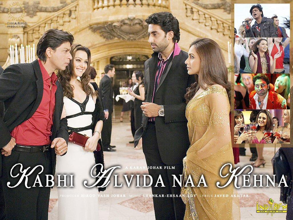 kabhi alvida naa kehna lyrics