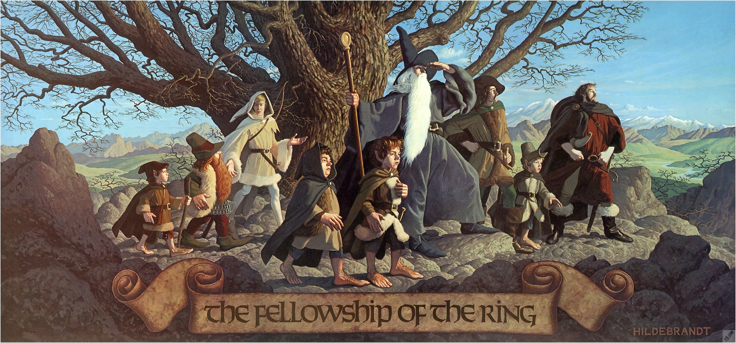 The Brothers Hildebrandt: Their Tolkien Art