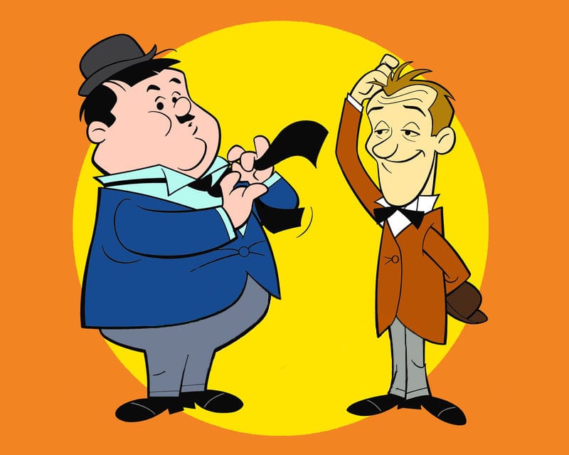 A Laurel and Hardy Cartoon