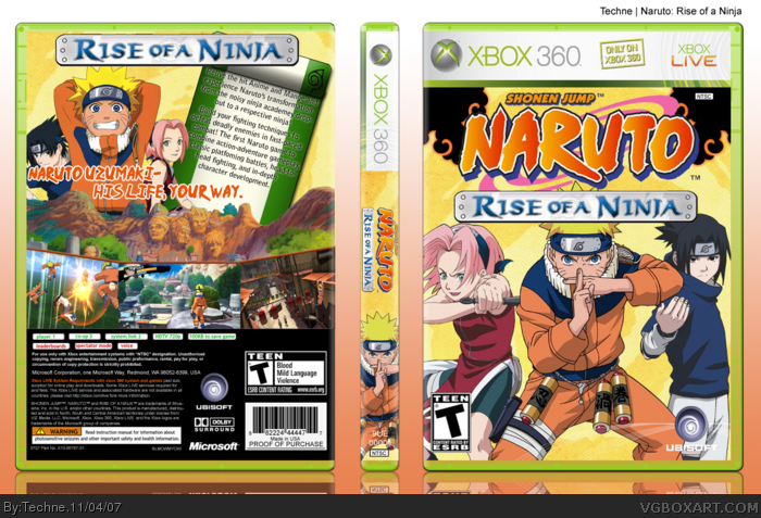 naruto rise of a ninja pc port