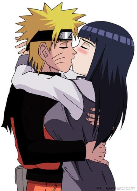 Naruto Hinata First Kiss 