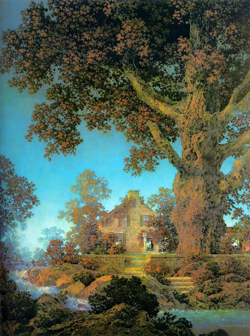 Maxfield parrish картины