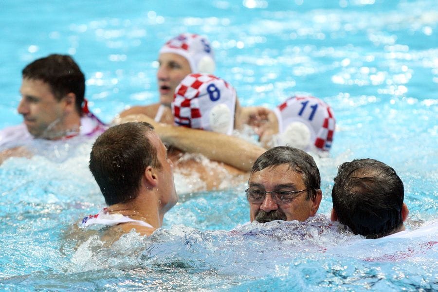 Croatian Water Polo Team picture